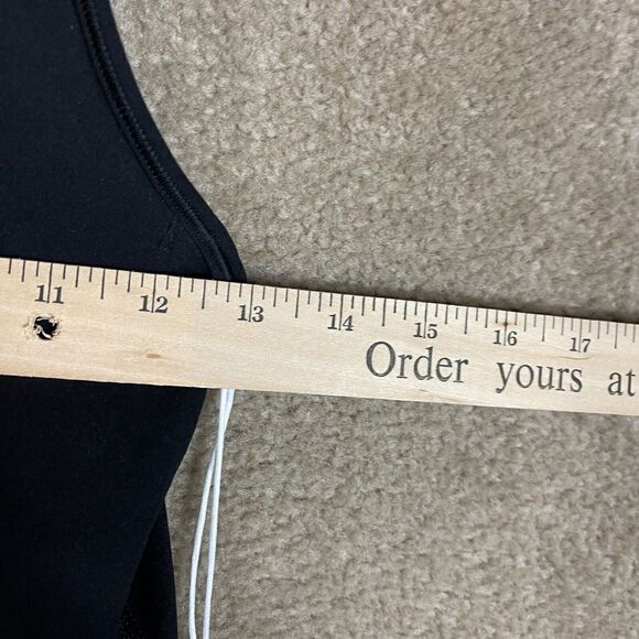 Everlane The Perform Crop Tank Top Womens Size XS Black Stretch‎ Nylon Shirt NEW - Picture 6 of 10